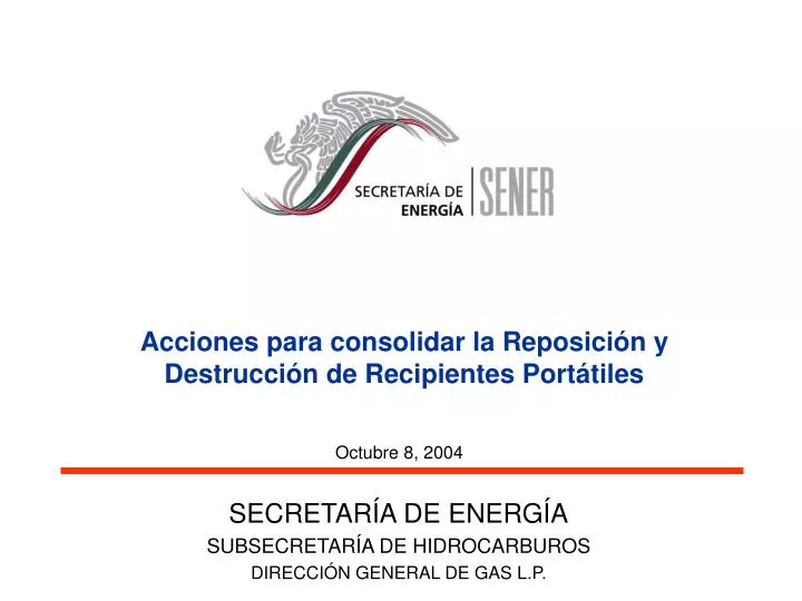 acciones para consolidar la reposici n y destrucci n de recipientes port tiles