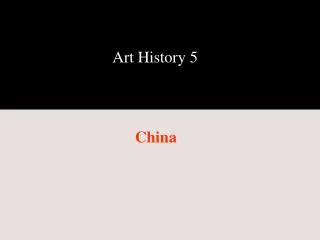 Art History 5