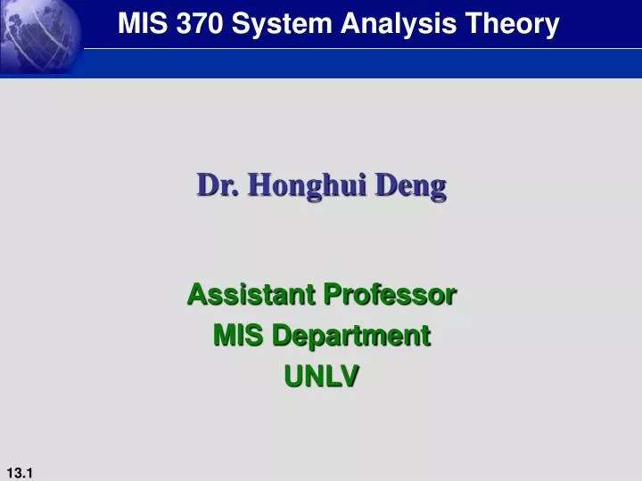 dr honghui deng