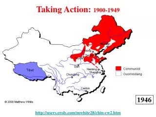 Taking Action: 1900-1949
