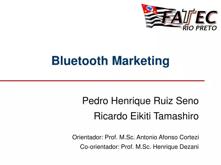 bluetooth marketing