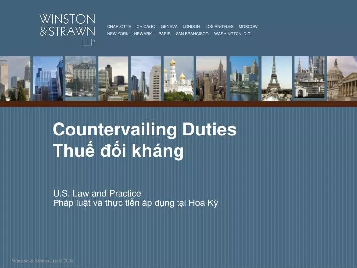countervailing duties thu i kh ng