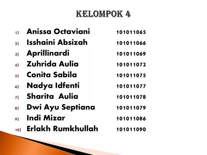 kelompok 4