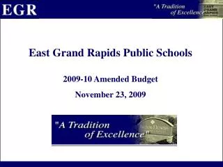 2009-10 Amended Budget November 23, 2009