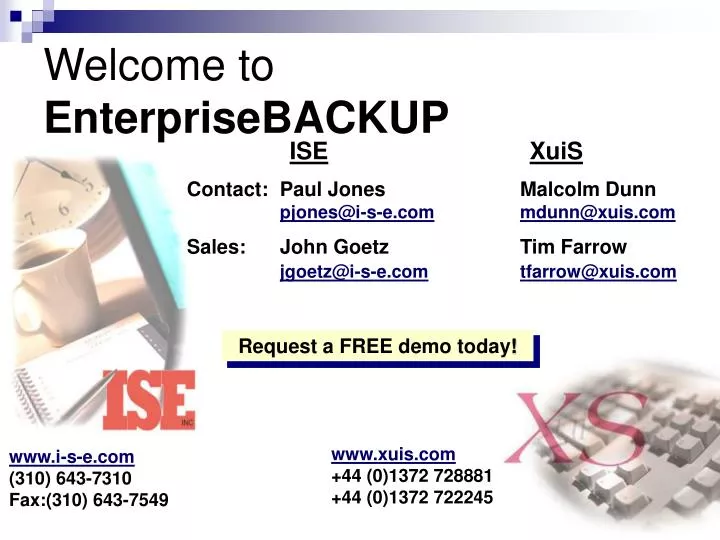 welcome to enterprisebackup