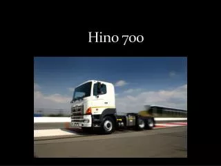 Hino 700