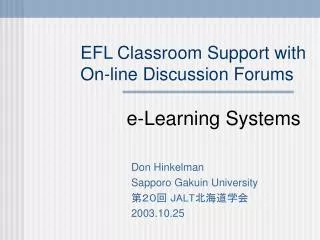e-Learning Systems