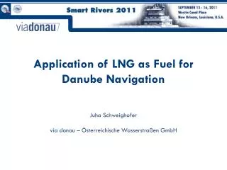 Application of LNG as Fuel for Danube Navigation