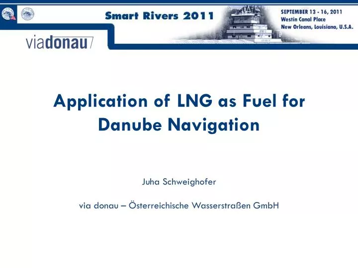 application of lng as fuel for danube navigation