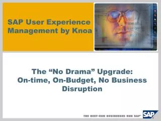 SAP User Experience Management by Knoa