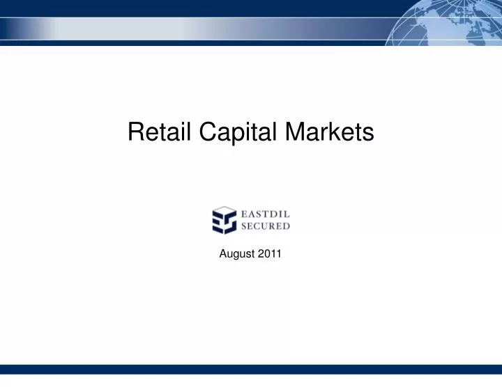 retail capital markets