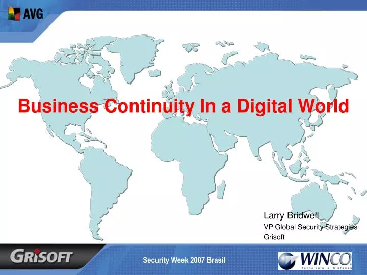 business continuity in a digital world