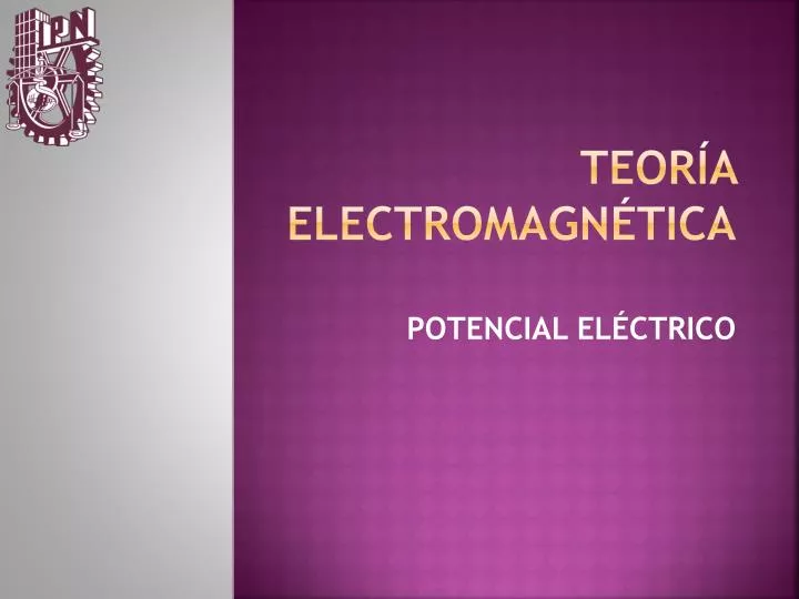 teor a electromagn tica