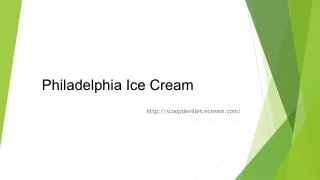 Scoop DeVille - Philadelphia Ice Cream (19106)