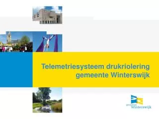 Telemetriesysteem drukriolering gemeente Winterswijk