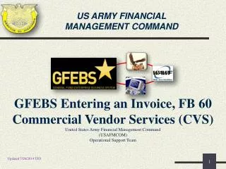 US ARMY FINANCIAL MANAGEMENT COMMAND