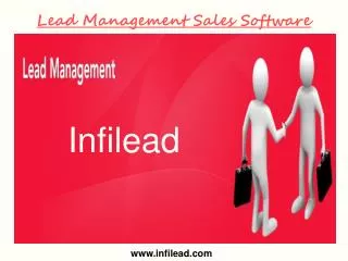 Lead Management Sales Software- Infilead
