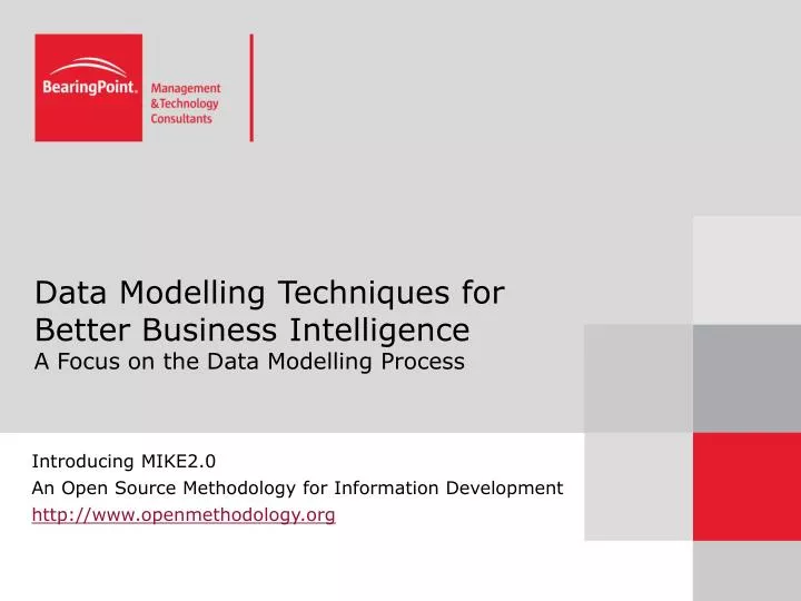 data modelling techniques for better business intelligence a focus on the data modelling process