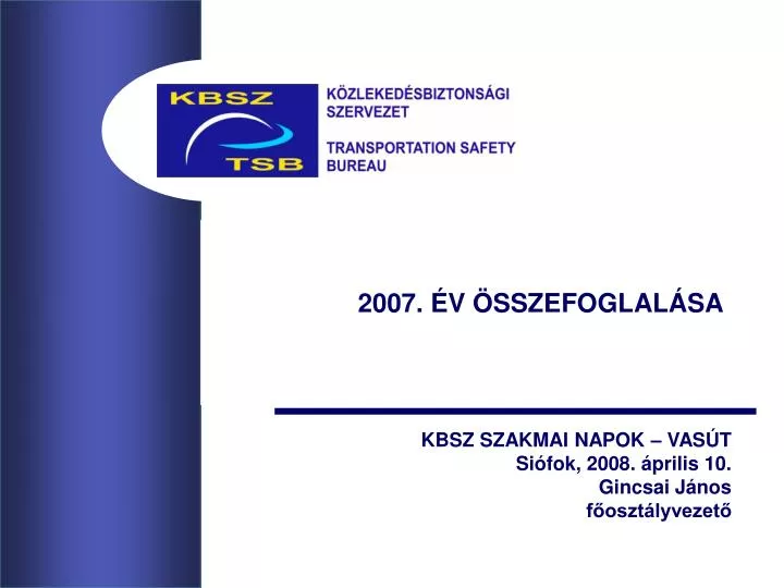 2007 v sszefoglal sa