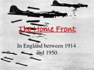 The Home Front