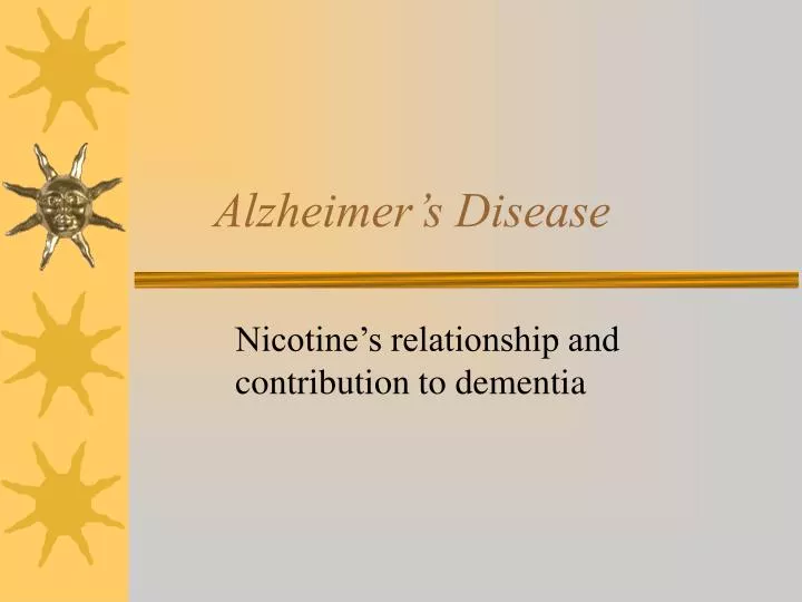 alzheimer s disease