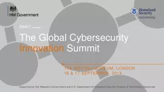 The Global Cybersecurity Innovation Summit