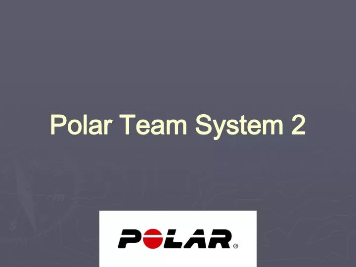 polar team system 2