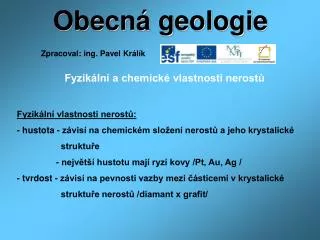 Obecná geologie