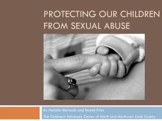 Protecting our Children from sexual abuse