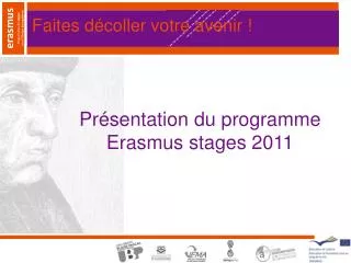 Présentation du programme Erasmus stages 2011