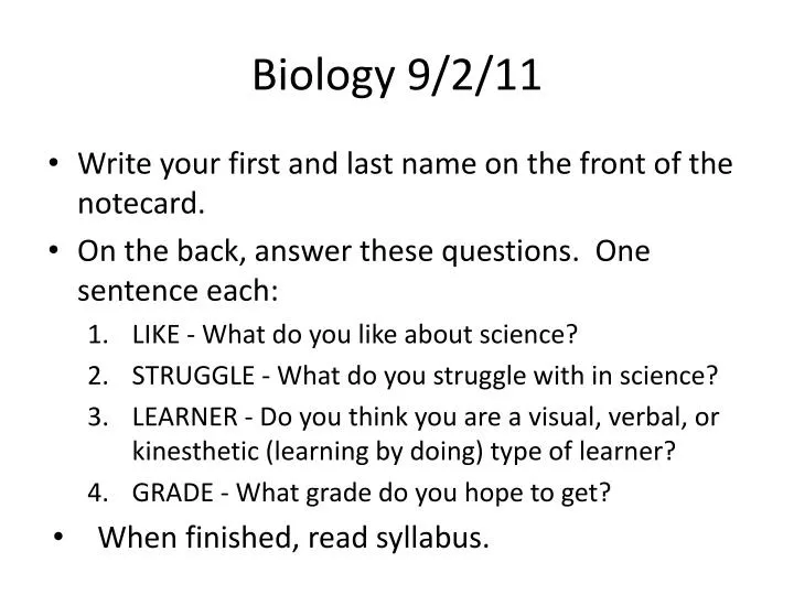 biology 9 2 11