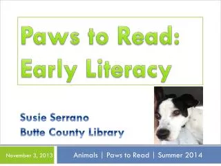 Susie Serrano Butte County Library