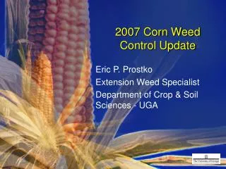 2007 Corn Weed Control Update