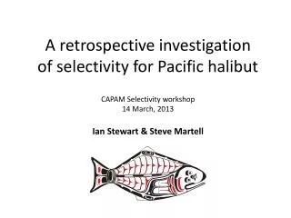 A retrospective investigation of selectivity for Pacific halibut CAPAM Selectivity workshop
