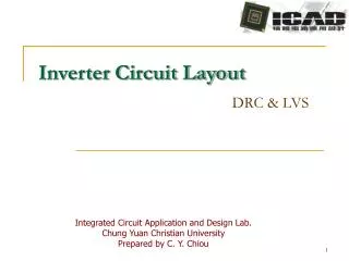 Inverter Circuit Layout DRC &amp; LVS