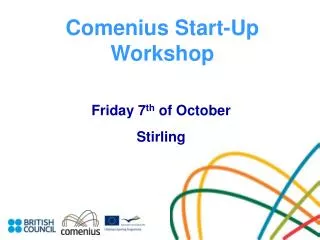Comenius Start-Up Workshop