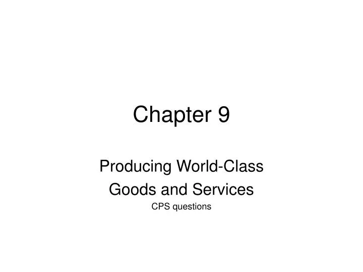 chapter 9