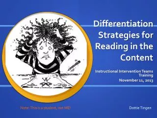 differentiation strategies for reading in the content