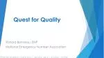 Quest for Quality - slide 1