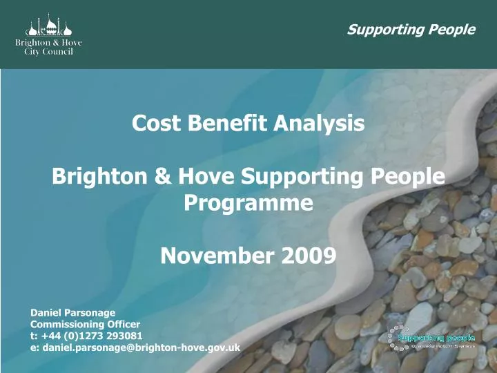 cost benefit analysis brighton hove supporting people programme november 2009