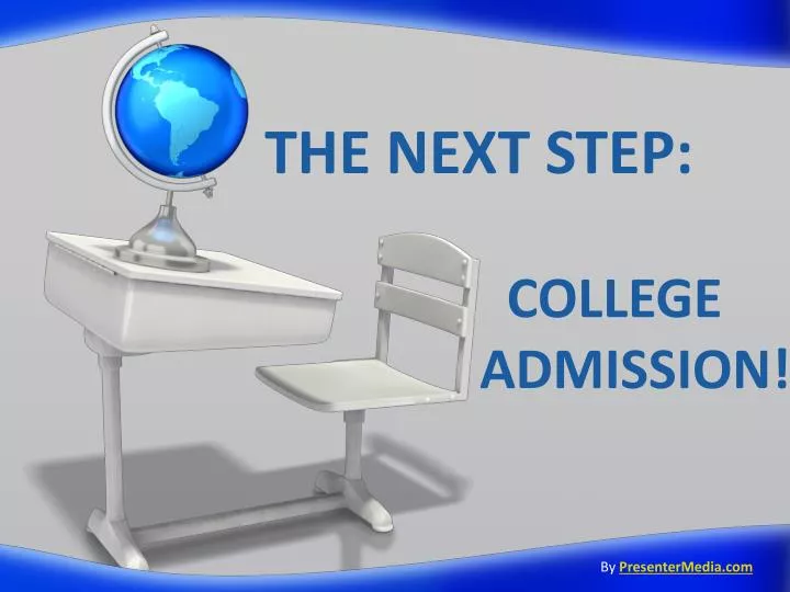 the next step college admission