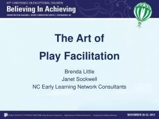 The Art of Play Facilitation