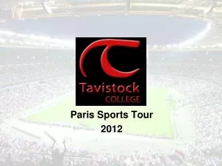 Paris Sports Tour 2012