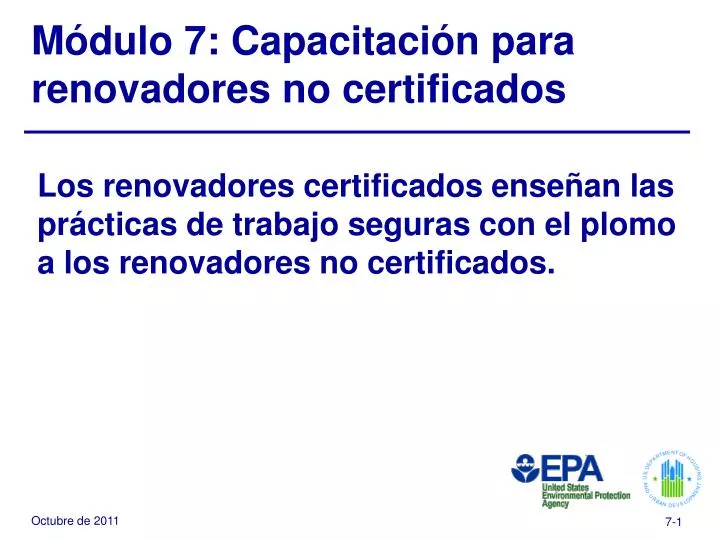 m dulo 7 capacitaci n para renovadores no certificados