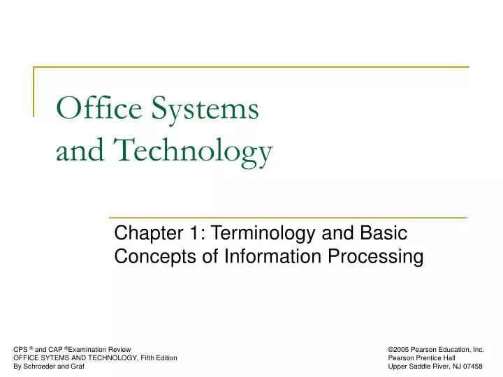 office systems and technology