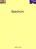 Spectrum - slide 1
