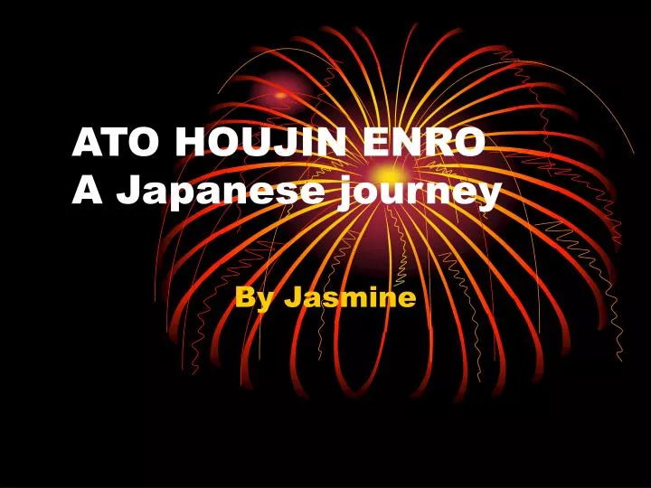 ato houjin enro a japanese journey