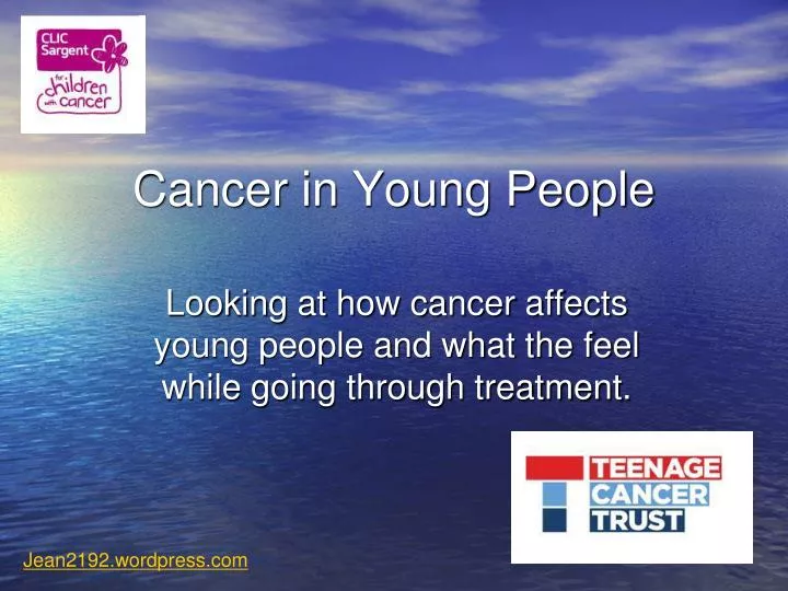 cancer in young people