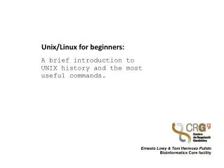 Unix/Linux for beginners: