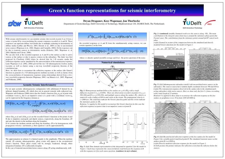 green s function representations for seismic interferometry